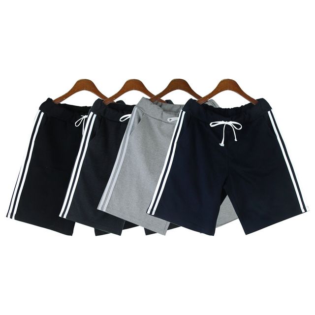 옆두줄 면 5부반바지 DM-200345