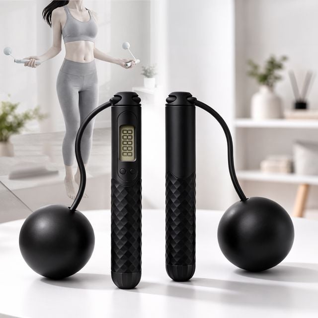 줄없는 줄넘기 실내 전신운동 홈트 카운트 줄넘기