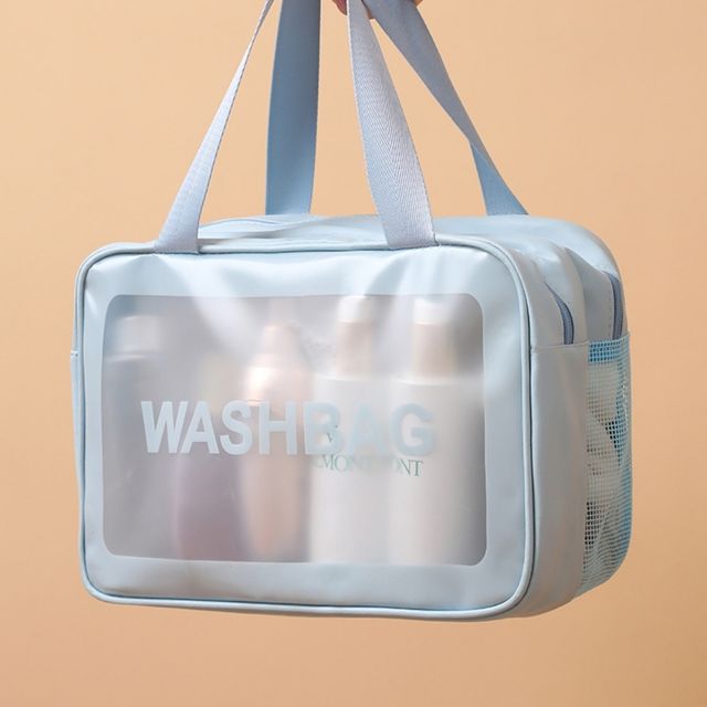 운동 대형 메쉬 방수가방 투명 파우치 ROS-1007017