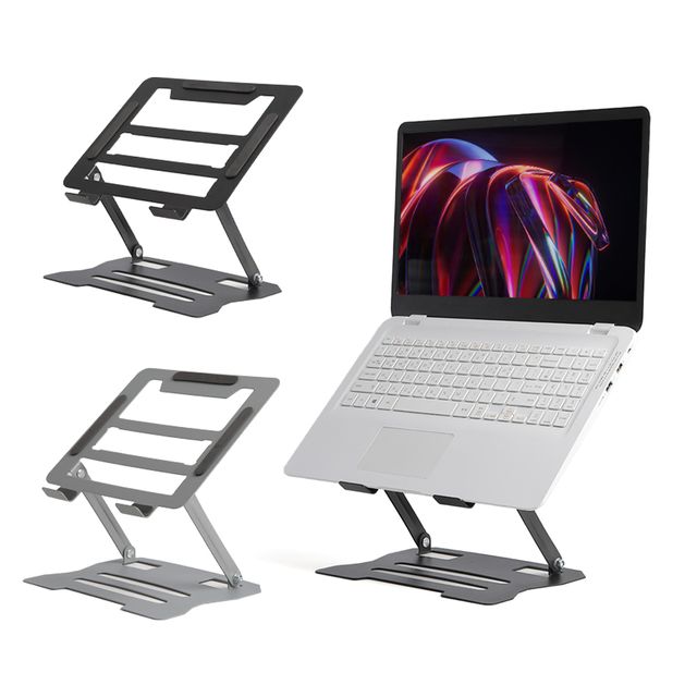 태블릿 스탠드 17인치노트북 모니터 각도조절 받침대 2컬러