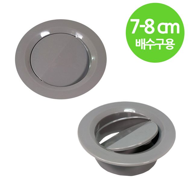 하니 자동배수구 배수망 덮개 소형 7-8cm용
