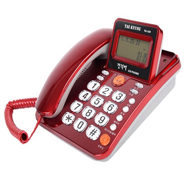 태경550 빅버튼 강력벨 발신자표시 CID 유선전화기 발신자표시 사무용 가정용