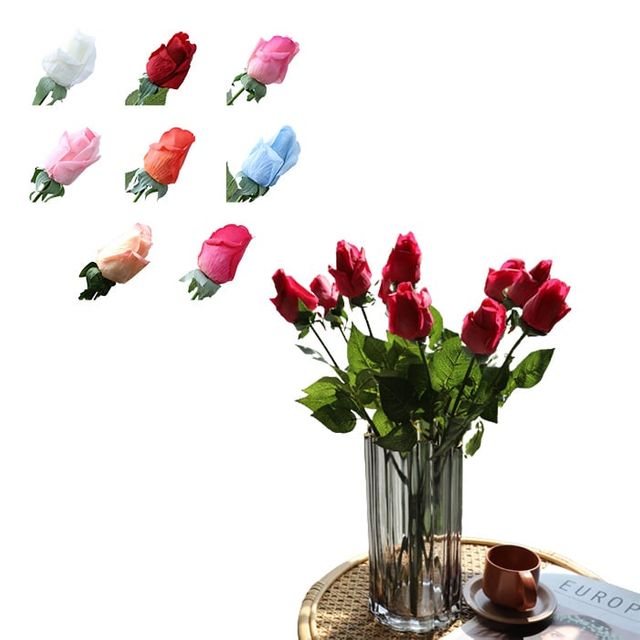 장미꽃 장식 조화 인테리어 플라워 웨딩 호텔 로비