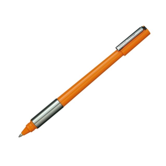 펜텔 라인 펜(바디 오렌지) BK708F-A 1.0mm 흑색(제작 로고 인쇄 홍보 기념품 판촉물)
