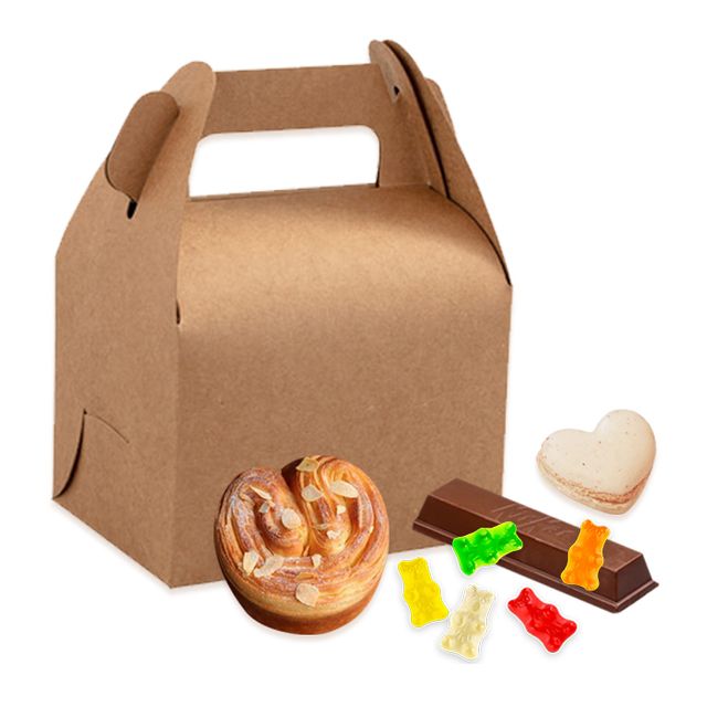 어린이집 생일 답례품 구디백 쿠키 포장 손잡이 상자