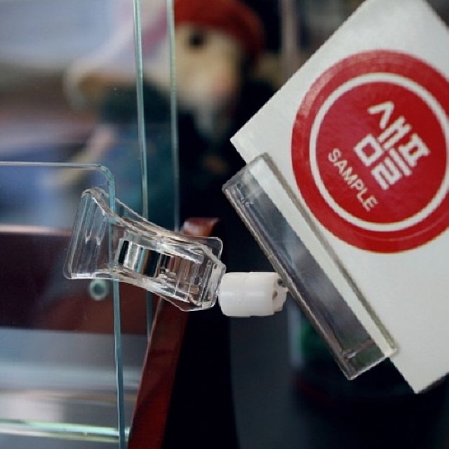 [ 집게중형 꽂이대형 쇼클립 10개 ] 메모꽂이 찝게 POP 팝업 메모클립 전시장 상품표시 알림표시 명함꽂이 고정집게