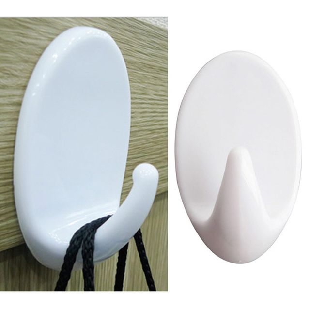 부착형 플라스틱 행거 원형행거 대형 5개 행거