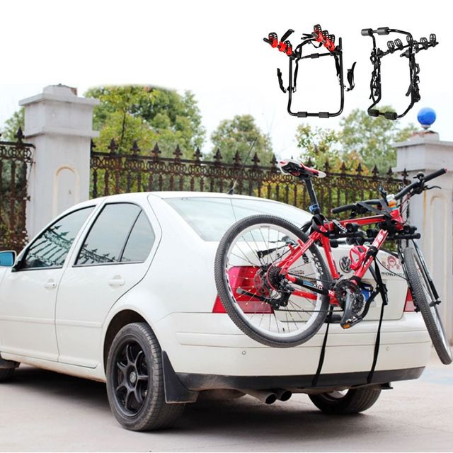 키밍 차량용 3단 자전거 거치대 후미형 안전고정형