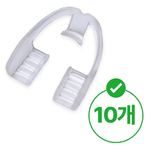 마우스피스 치아맞물림 10개