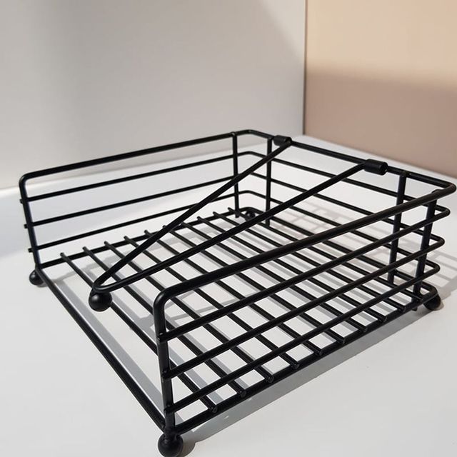 세련된 디자인의 티슈 홀더 화장지 케이스 냅킨 받침대