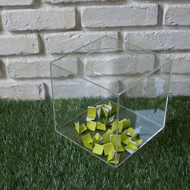 ( 응모함 소형 ) 명함박스 투표함 전시함 모금함