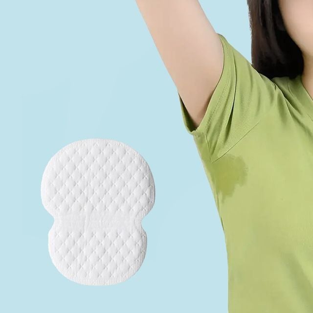 겨드랑이 땀 흡수 엠보싱 부착 패드 (10p)