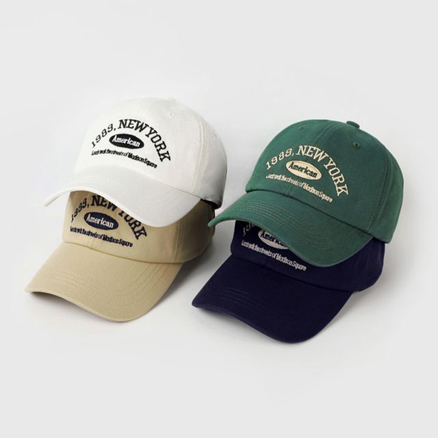 자수로고 볼캡 남여공용 야구모자 MFNC-230002