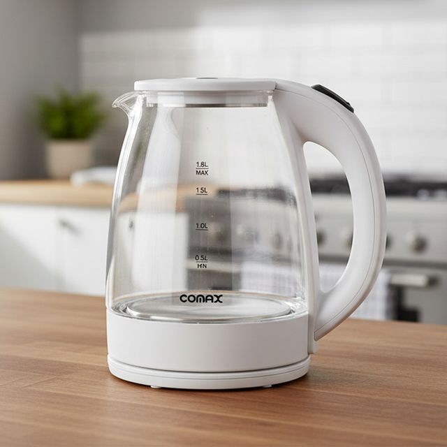 코멕스G90 유리 글라스 전기주전자 1.8L 무선포트 전기포트