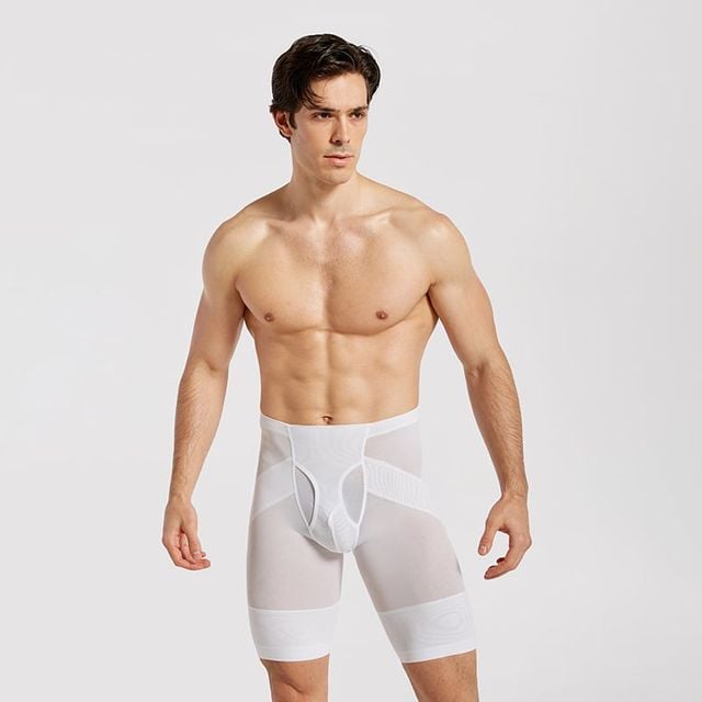 남성 힙업 보정 속옷 팬티 슬림 통기성 고탄력 5부바지