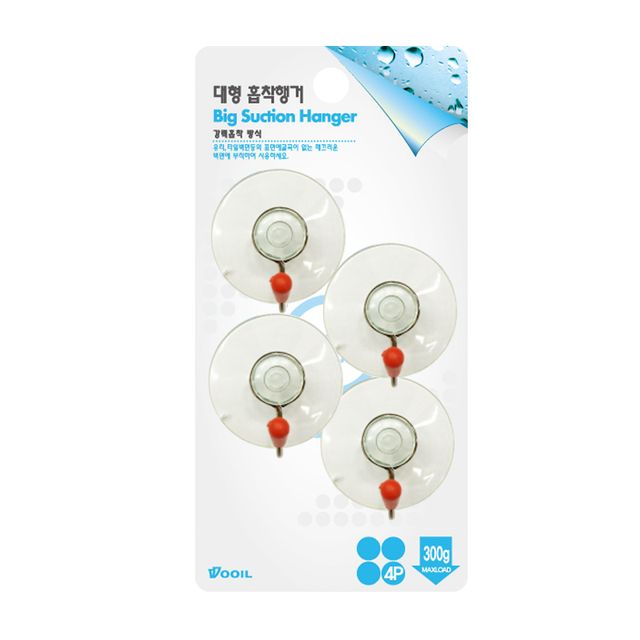 스틸고리 대형 큐방 흡착행거 4P 큐방 흡착판