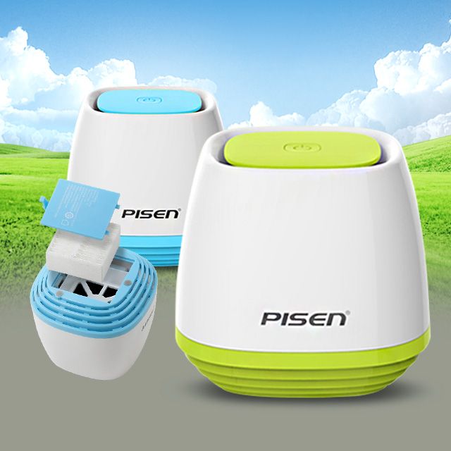 PISEN 공기청정기 차량용 휴대용 미니 정화기 소형
