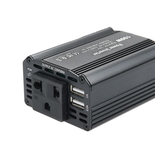 150W 차량용인버터 USB2포트 콘센트 뛰어난방열효과
