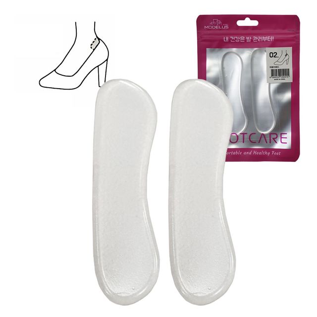 모더러스02 뒷꿈치패드 2P 하이힐 투명