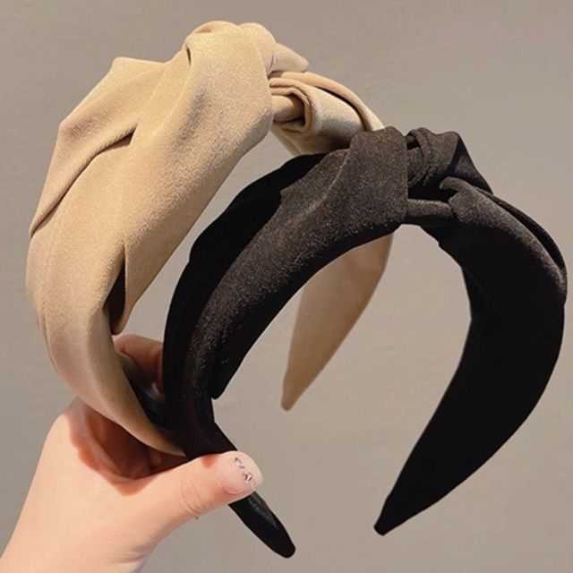 단색 꼬임 헤어밴드 데일리헤어밴드 꼬임헤어밴드