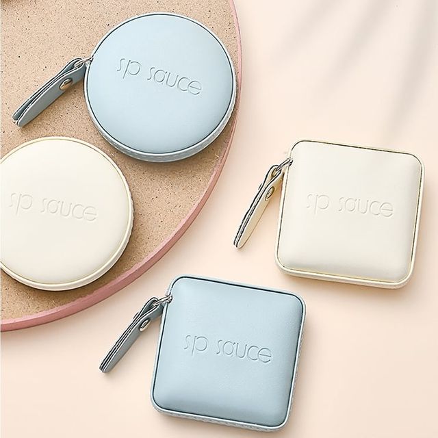 키밍 미니 휴대용 가죽 줄자 측정자 소프트자 1.5m