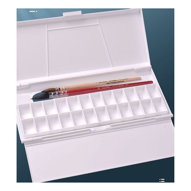 수채화 팔레트 24구 28구 미술 도구 물감 세트