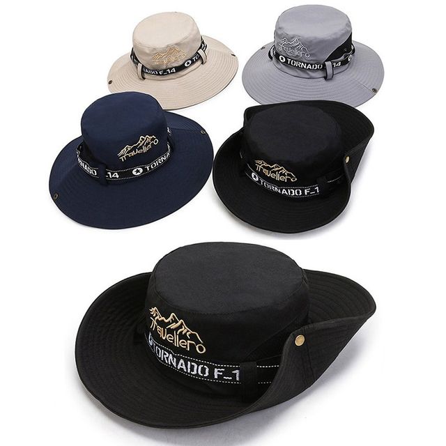 넓은 챙 메쉬 등산 모자 URD-028