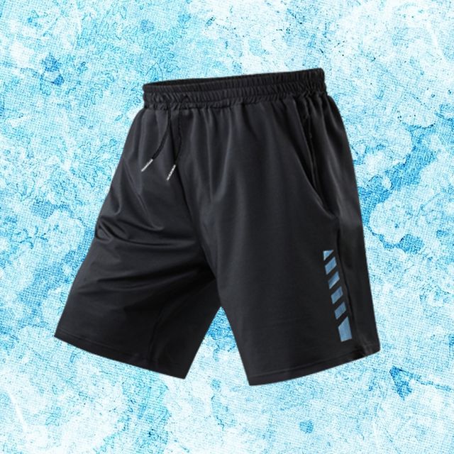 남자 5부 반바지 편한 여름 쿨링 트레이닝 밴딩 팬츠