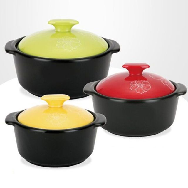 키친플라워 내열 냄비 직화 뚝배기 도자기 냄비 대