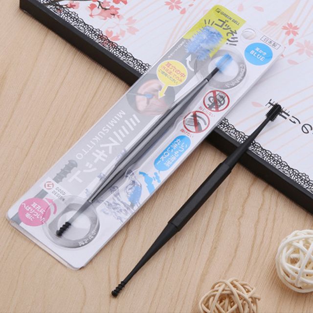 실리콘 귀이개 귀청소 양면 귀 크리너