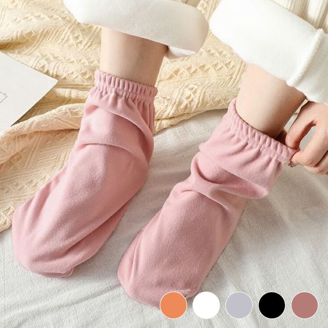 발을 따뜻하게 보온해주는 남여공용 양말 URD-1004040