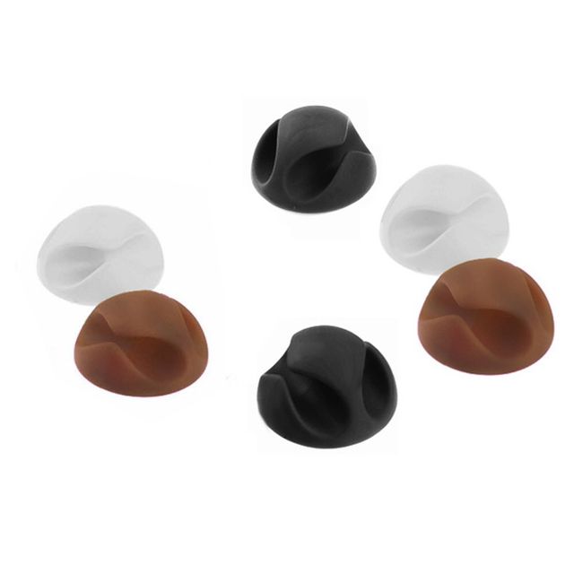 [ 케이블 정리클립 6P세트 케이블드롭 ] 정리개 선정리개 선정리게 케이블클립 라인정리개