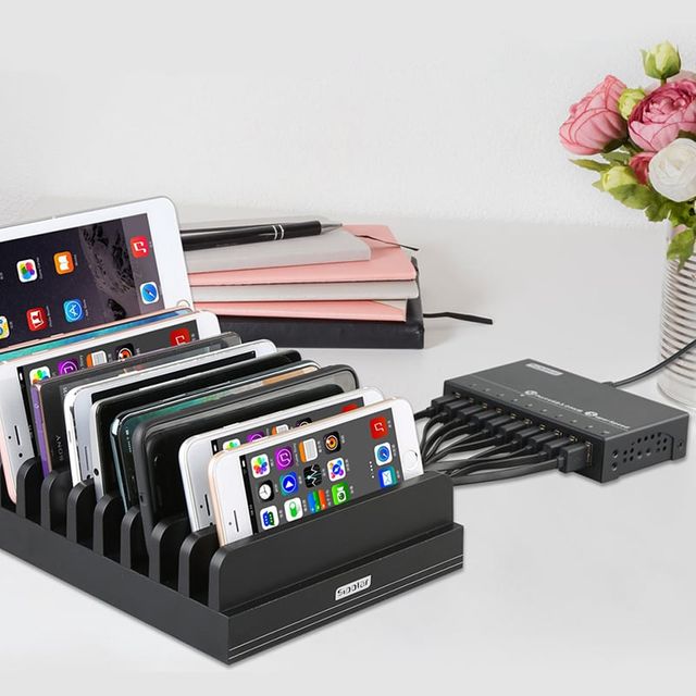 핸드폰 태블릿 거치대 스마트폰 휴대폰 스탠드 받침대 꽂이 11칸