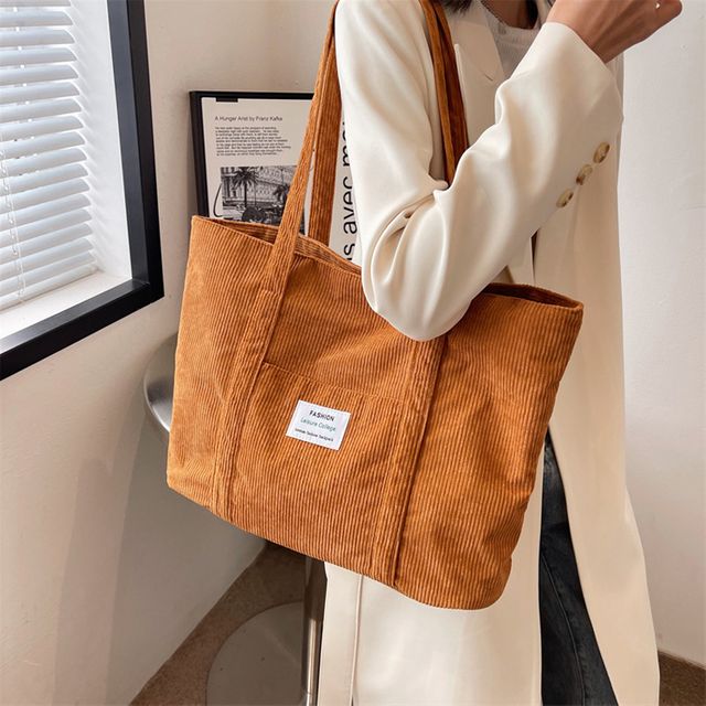 코듀로이 숄더백 ELG-028