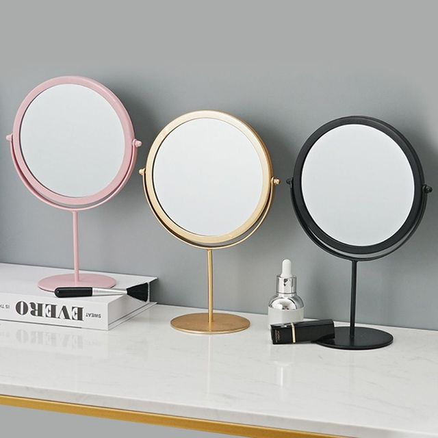 360도 회전 스탠드 메이크업 탁상 거울