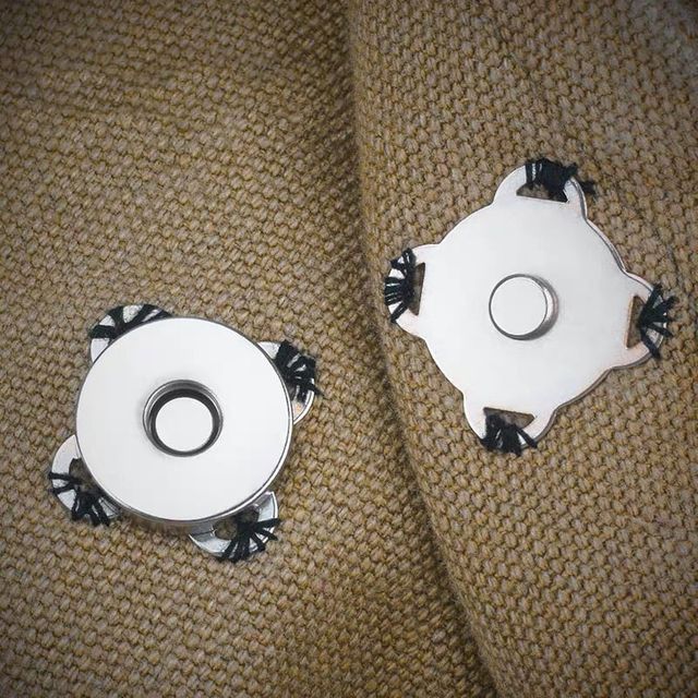 키밍 똑딱이 자석단추 20p 가방부자재 가방단추 14mm