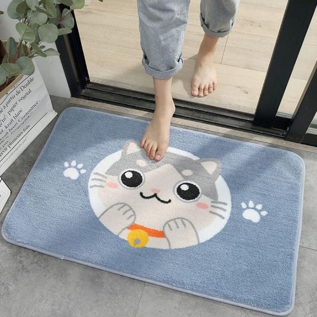 키밍 캐릭터 주방 매트 현관 씽크대 카페트 러그