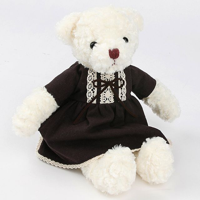 스웨터 테디베어 곰인형 캐릭터인형(35cm)-프릴