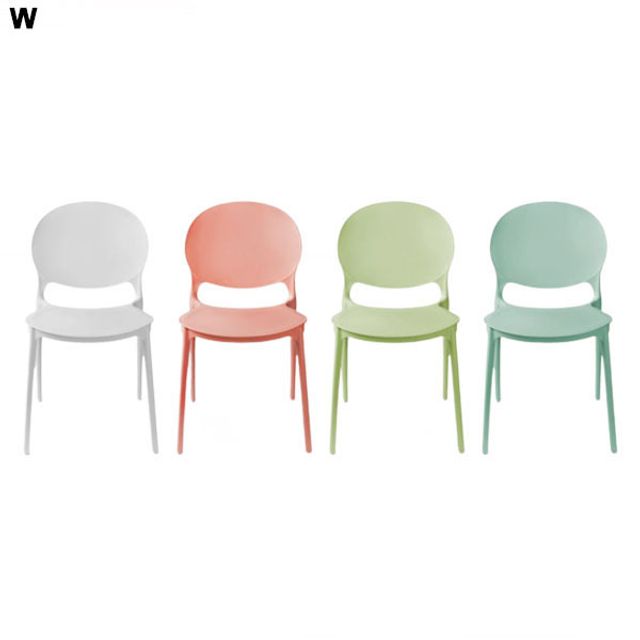 인테리어 카페 식탁 포밍 체어 의자 4COLOR 2개 세트