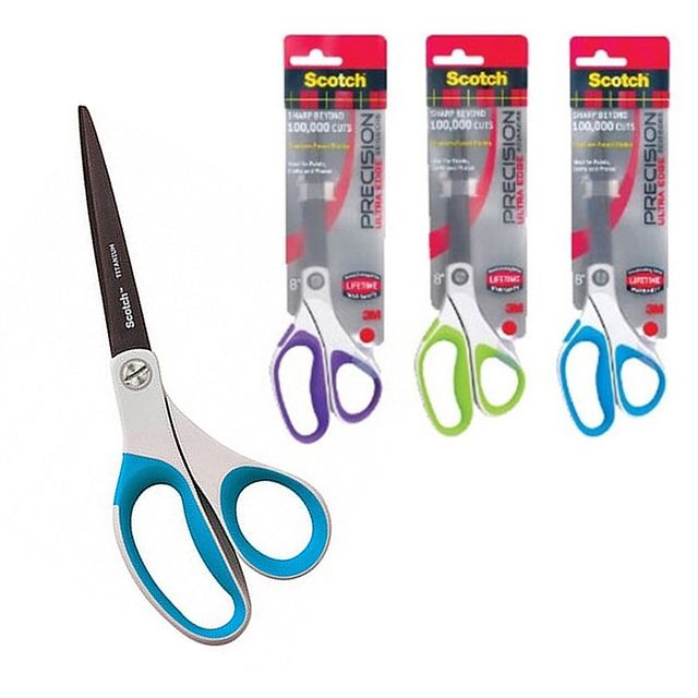 3M 1948 내구성 티타늄 가위 8사이즈 중형 4배강력