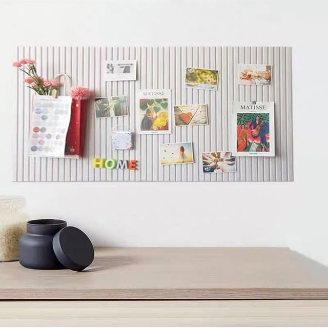 부착식 펠트 안내판 게시판 사진배경 장식 80 x 120cm