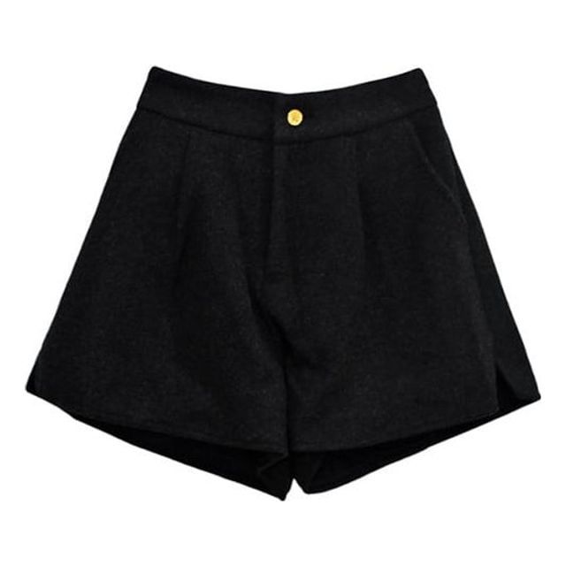 여성 모직 A라인 반바지 뒤밴딩 숏팬츠 패션 여름 필수 아이템