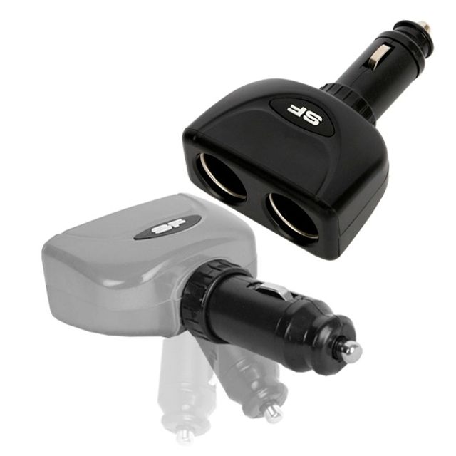 SF706 다이렉트 접이식 2구 차량용 소켓