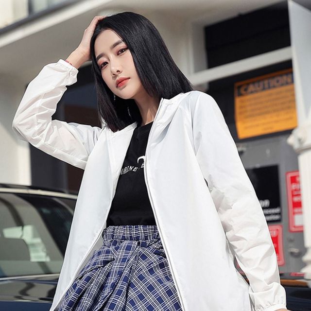 여름 자외선 차단 경량 바람막이 자켓 점퍼 등산용