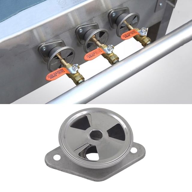 화로 공기조절 부품 1p 공기혼합관 업소용간텍기 화로