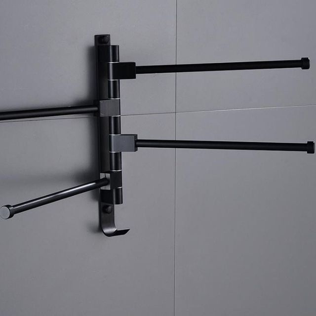 욕실 회전식 수건걸이 타올거치대 세트