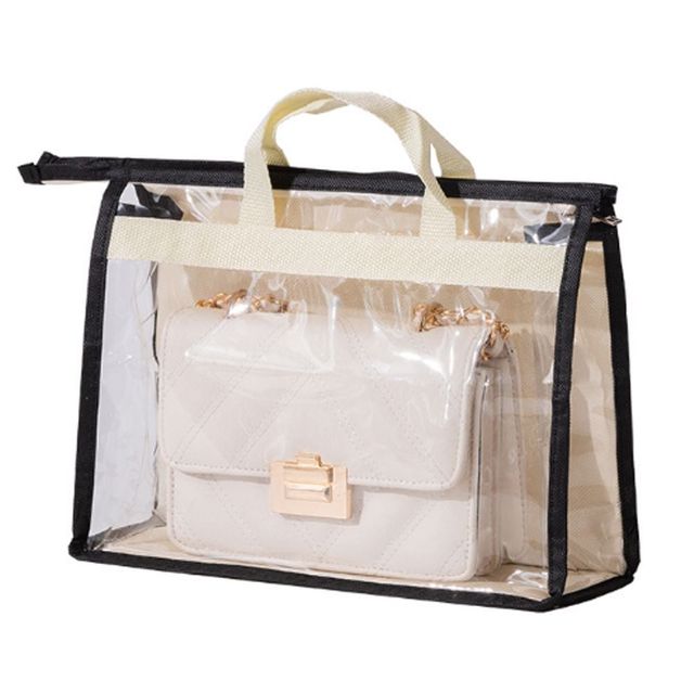 고급 투명 지퍼형 수납 가방 정리함 보관함
