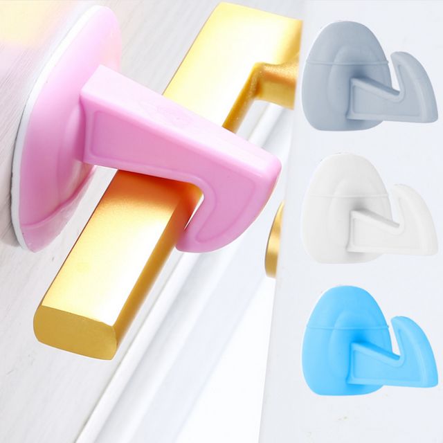 키밍 후크형 실리콘 쿠션 문열림방지 문닫힘