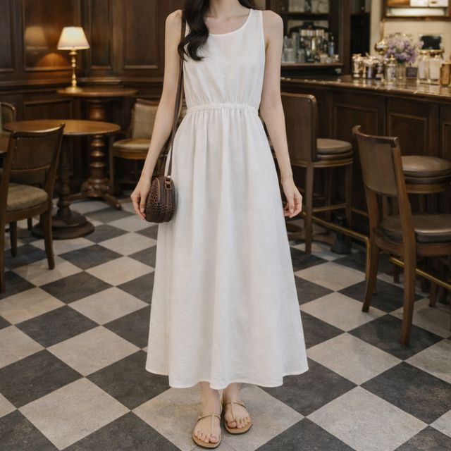 썸머 브리즈 셔링 나시 원피스 SWC-1006358