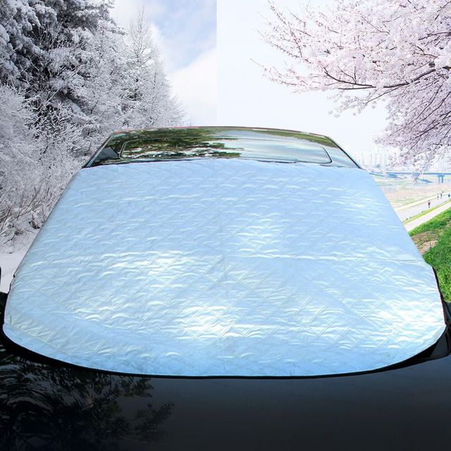 차량용 사계절 자석 성에 방지 커버 앞유리 보호막